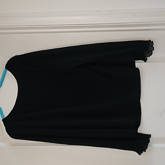 Simonton Says Women's Black Blouse XL - Picture 3 of 4